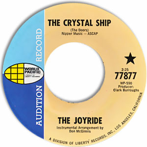 The Crystal Ship/ Coming Soon