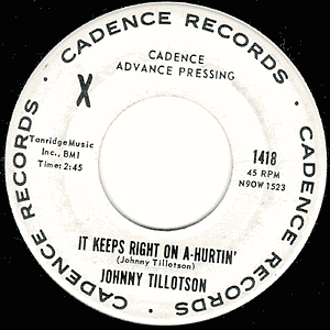 It Keeps Right On A-Hurtin'/ She Gave Sweet Love To Me