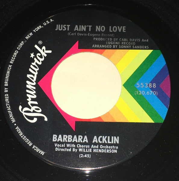 Just Ain't No Love/ Please Sunrise, Please