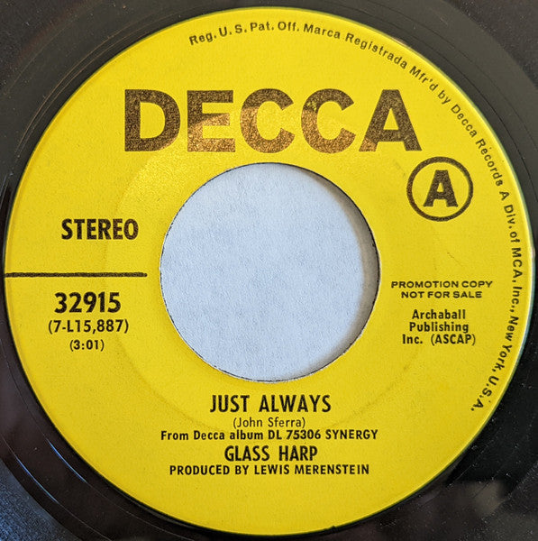 Just Always/ The Answer