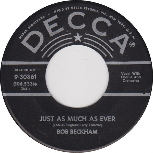 Just As Much As Ever/ Your Sweet Love