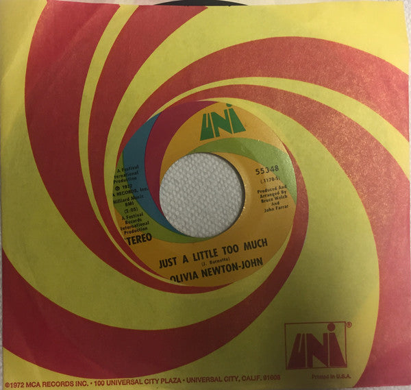 Just A Little Too Much/ My Old Man's Got a Gun