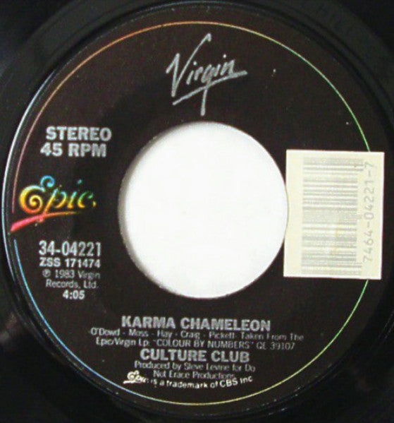 Karma Chameleon/ That's The Way (I'm Only Trying To Help You)