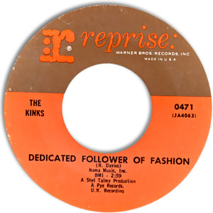 Dedicated Follower of Fashion/ Sittin' On My Sofa