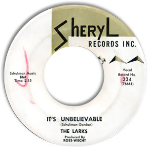 It's Unbelievable/ I Can't Believe It