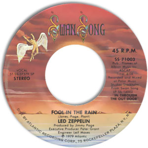 Fool In The Rain/ Hot Dog