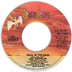 Fool In The Rain/ Hot Dog