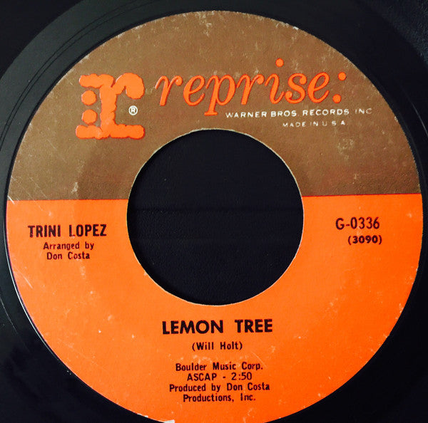 Lemon Tree/ Pretty Eyes