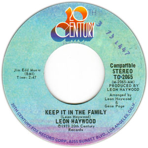 Keep It In The Family/ Long As There's You (I Got Love)