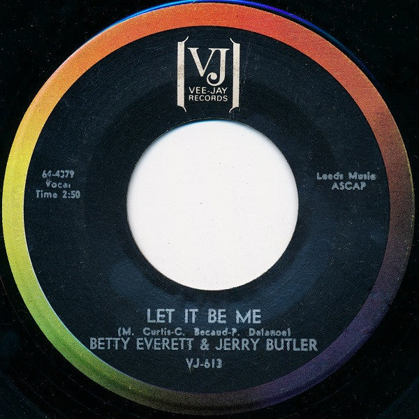 Let It Be Me/ Ain't That Lovin' You Baby
