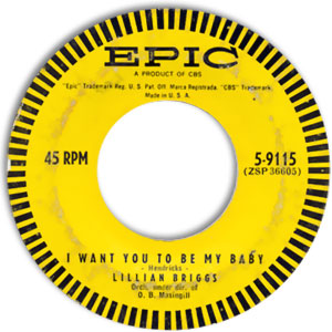 I Want You To Be My Baby/ Don't Stay Away Too Long