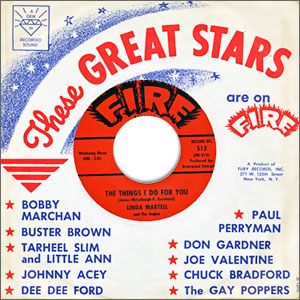 A Little Tear (Was Falling From My Eyes)/ The Things I Do For You