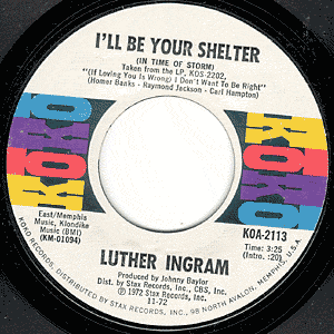 I'll Be Your Shelter (In Time Of Storm)/ I Can't Stop