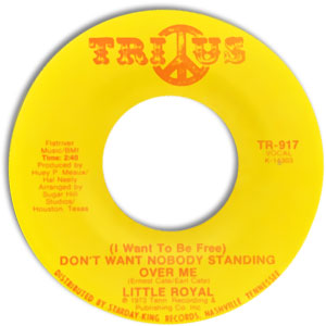 Don't Want Nobody Standing Over Me (I Want To Be Free)/ Keep On Pushing Your Luck