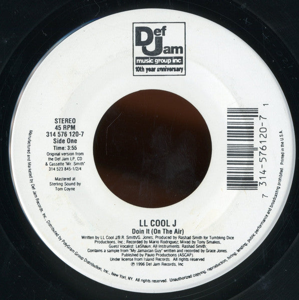 Doin' It (On The Air)/ Hey Lover