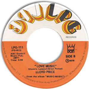 What Did You Do With My Love/ Love Music