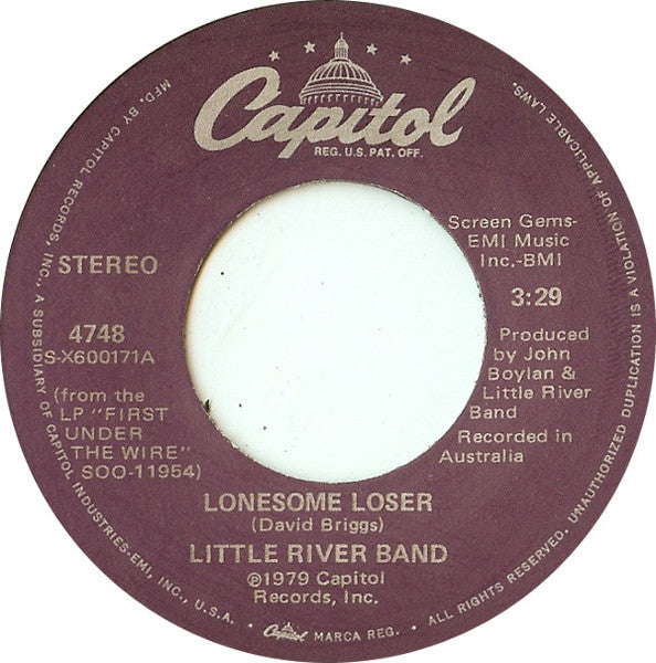 Lonesome Loser/ Shut Down Turn Off