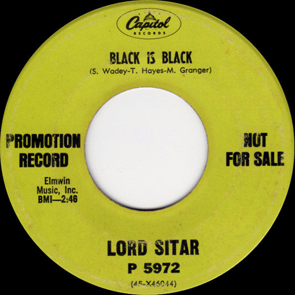 Black Is Black/ Have You Seen Your Mother, Baby, Standing in the Shadow?