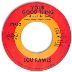 Your Good Thing (Is About To End)/ Season of the Witch