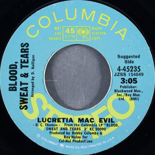 Lucretia Mac Evil/ Lucretia's Reprise