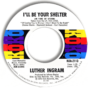 I'll Be Your Shelter (In Time Of Storm)/ I Can't Stop