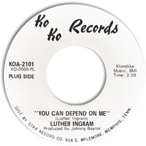 You Can Depend On Me