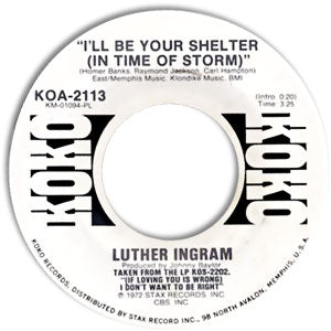 I'll Be Your Shelter (In Time Of Storm)