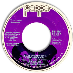 Me And My Baby Got A Good Thing Going/ I'll Never Let You Break My Heart Again