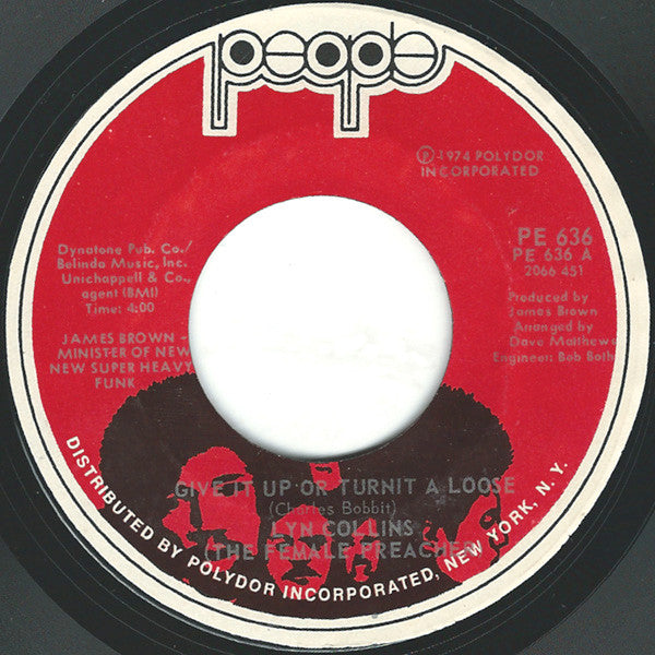 Give It Up Or Turn It Loose/ What the World Needs Now Is Love