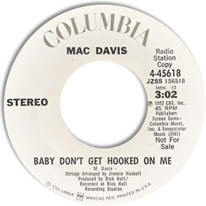 Baby Don't Get Hooked On Me