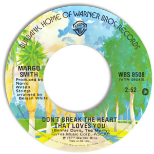 Don't Break The Heart That Loves You/ Apt. #4, Sixth Street In Cincinnati