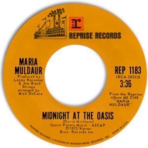 Midnight At The Oasis/ Any Old Time