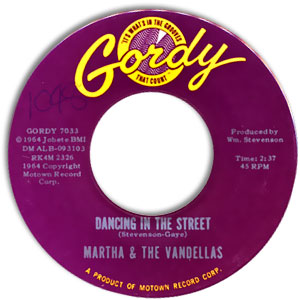 Dancing In The Street/ There He Is (At My Door)