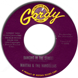 Dancing In The Street/ There He Is (At My Door)