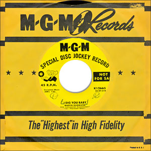 I Dig You Baby/ Moanin' The Blues