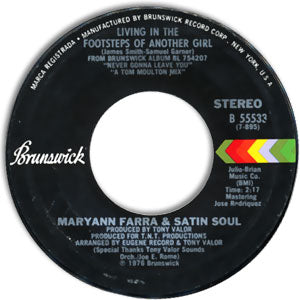 Stoned Out Of My Mind/ Living In The Footsteps Of Another Girl