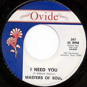 I Need You/ Count the Times