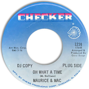 Oh What A Time/ Baby, You're The One