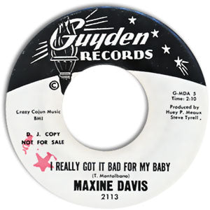 I Really Got It Bad For My Baby/ Before I Leave You