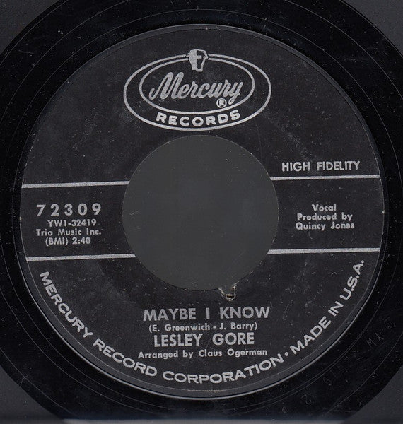 Maybe I Know/ Wonder Boy