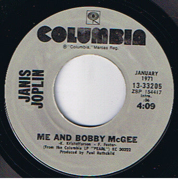 Me and Bobby McGee / Get It While You Can