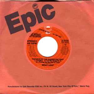 Paradise By The Dashboard Light/ Bat Overture