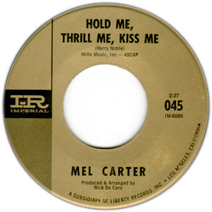 Hold Me, Thrill Me, Kiss Me / (All Of A Sudden) My Heart Sings