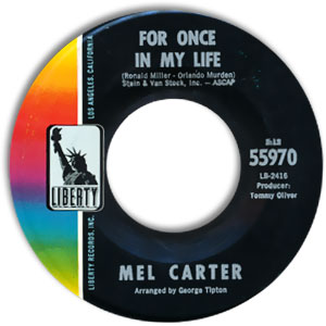 For Once In My Life/ Edelweiss