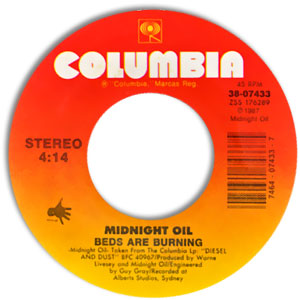 Beds Are Burning/ Bullroarer