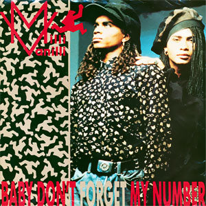 Baby Don't Forget My Number/ Too Much Monkey Business