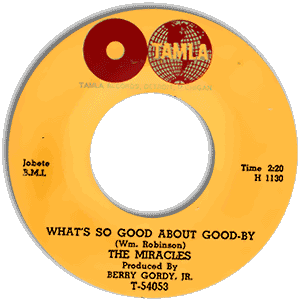 What's So Good About Good-By/ I've Been Good To You