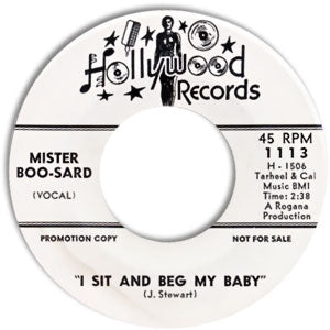 I Sit And Beg My Baby/ Monkey Samba