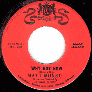 Why Not Now/ Love Is The Same Anywhere