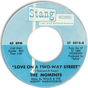Love On A Two-Way Street/ I Won't Do Anything